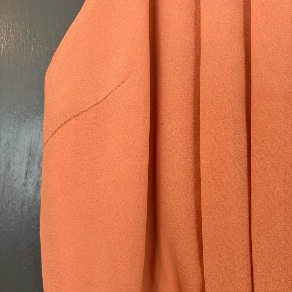 Doe & Rae Salmon High-Low Halter Dress - Picture 11 of 11